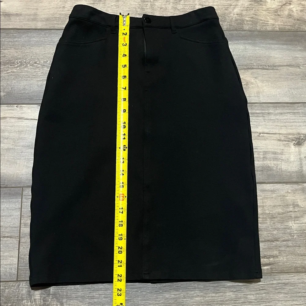 Classic Black Pencil Skirt - Sleek Professional Style